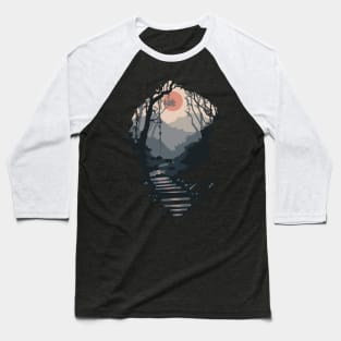 Cave forest Baseball T-Shirt